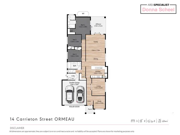 Floorplan of Homely house listing, 14 Carrieton Street, Ormeau QLD 4208