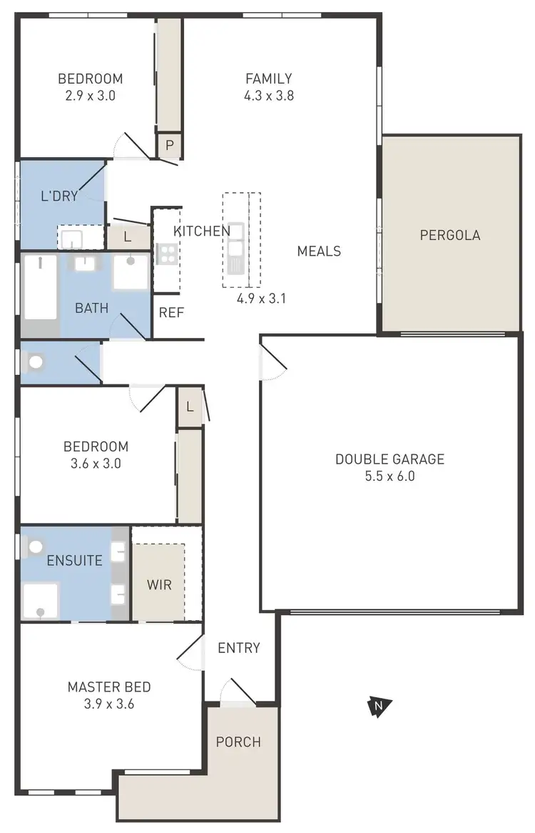 Floorplan of Homely house listing, 19 Bendigo Drive, Tarneit VIC 3029