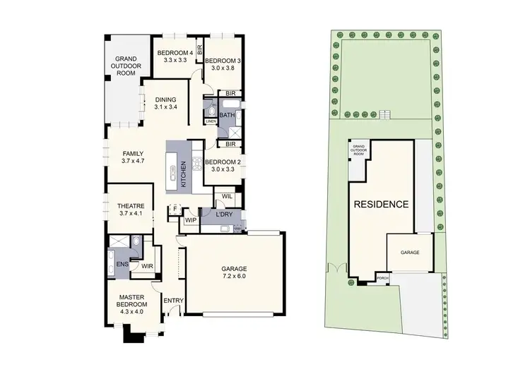 Floorplan of Homely house listing, 20 Panorama Rise, Leongatha VIC 3953