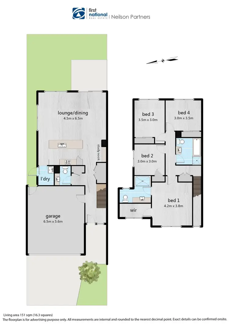 Floorplan of Homely townhouse listing, 30/23 Atlantic Drive, Pakenham VIC 3810