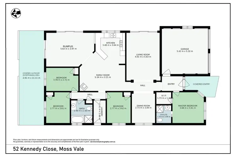 Floorplan of Homely house listing, 52 Kennedy Close, Moss Vale NSW 2577