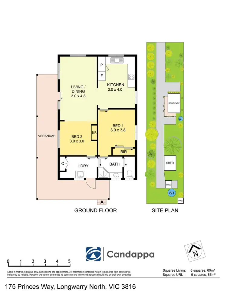 Floorplan of Homely house listing, 175 Princes Way, Longwarry North VIC 3816