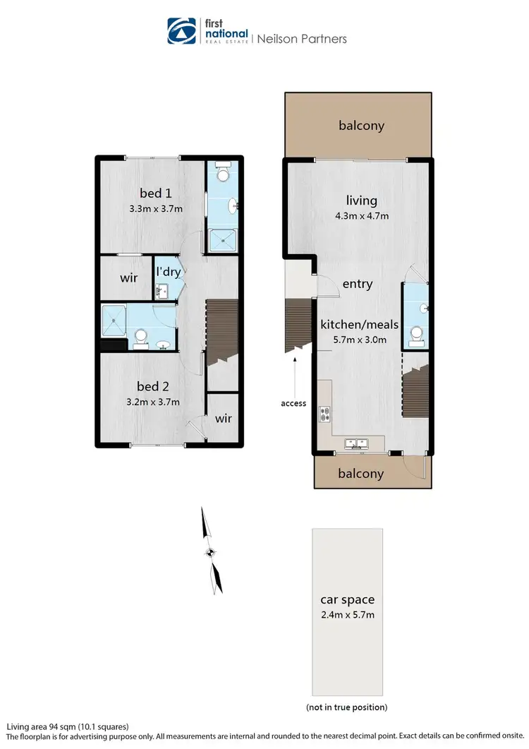 Floorplan of Homely unit listing, 104/4 Pacific Promenade, Pakenham VIC 3810