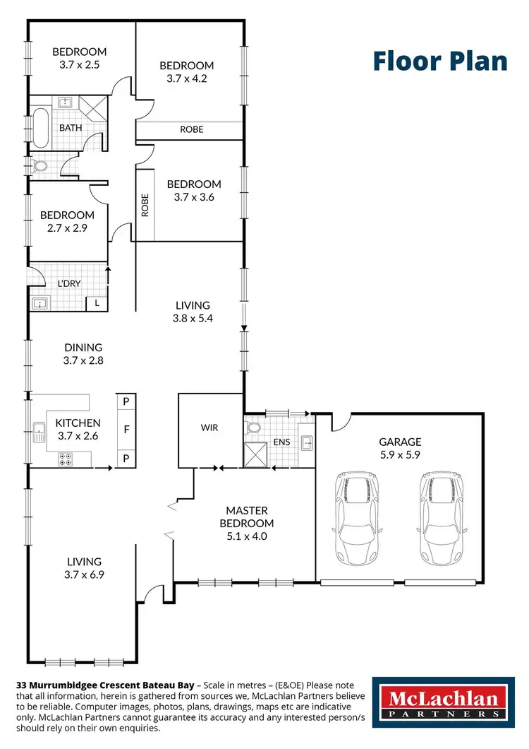Floorplan of Homely house listing, 33 Murrumbidgee Crescent, Bateau Bay NSW 2261