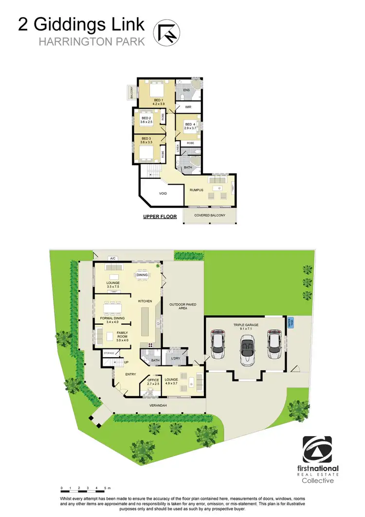 Floorplan of Homely house listing, 2 Giddings Link, Harrington Park NSW 2567