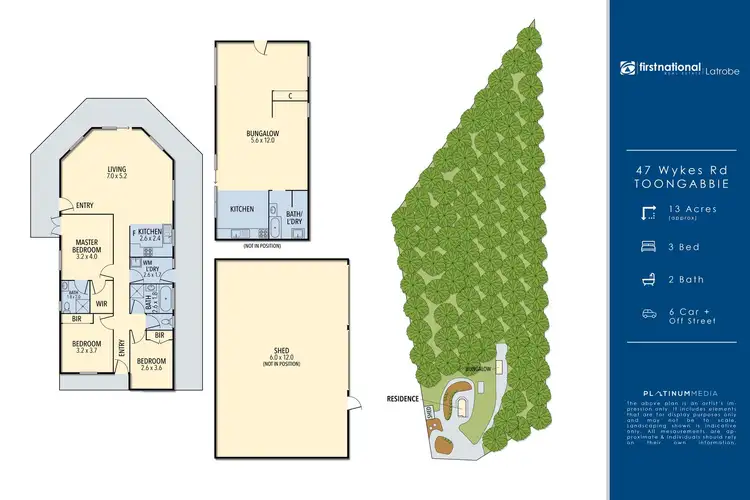 Floorplan of Homely house listing, 47 Wykes Road, Toongabbie VIC 3856