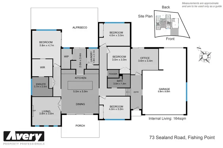 Floorplan of Homely house listing, 73 Sealand Road, Fishing Point NSW 2283