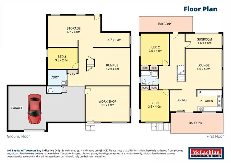 Floorplan of Homely house listing, 197 Bay Road, Toowoon Bay NSW 2261