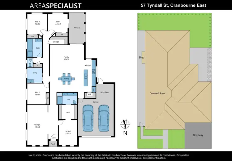 Floorplan of Homely house listing, 57 Tyndall Street, Cranbourne East VIC 3977