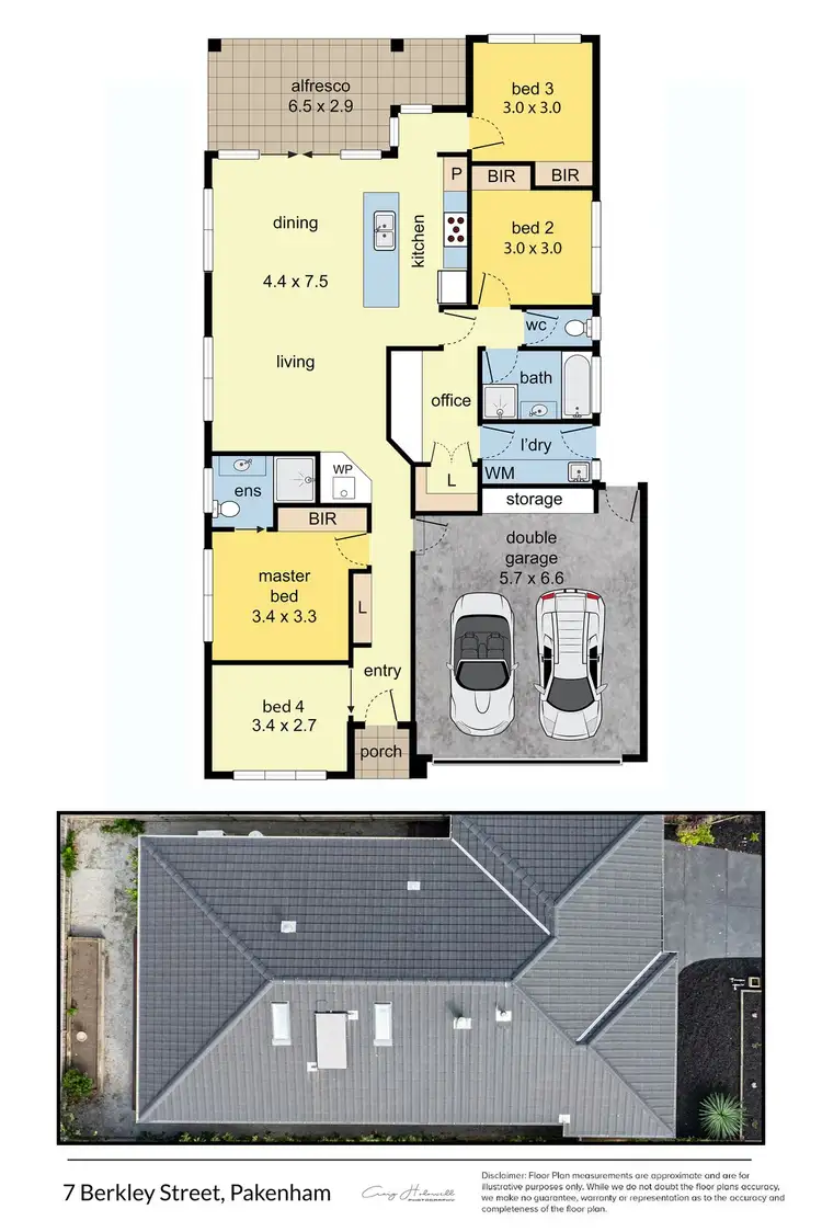 Floorplan of Homely house listing, 7 Berkley Street, Pakenham VIC 3810