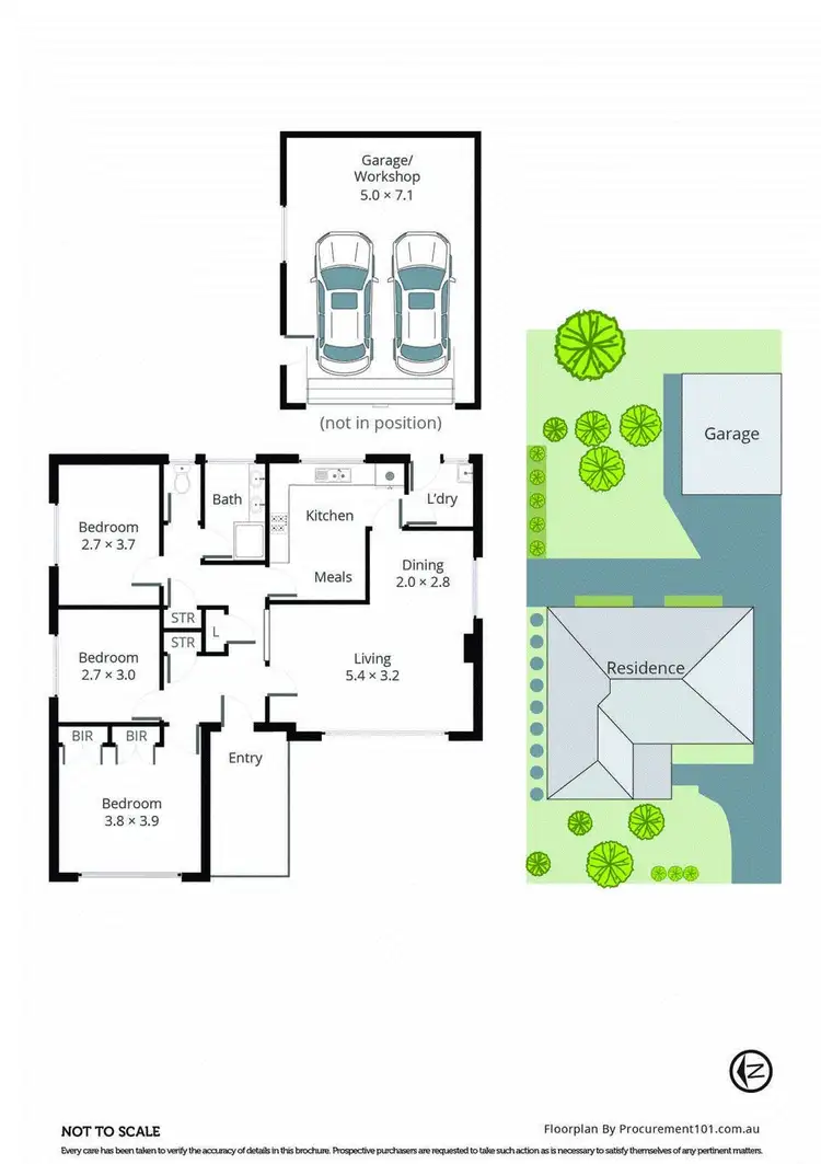 Floorplan of Homely house listing, 207 Bloomfield Road, Keysborough VIC 3173