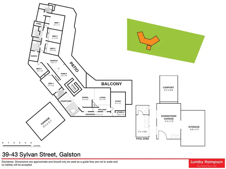 Floorplan of Homely house listing, 39-43 Sylvan Street, Galston NSW 2159