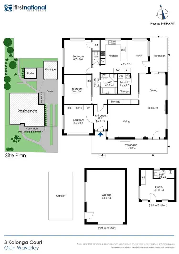 Floorplan of Homely house listing, 3 Kalonga Court, Glen Waverley VIC 3150