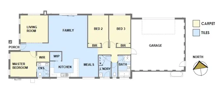 Floorplan of Homely house listing, 14 (L112) Corvara Way, Pakenham VIC 3810
