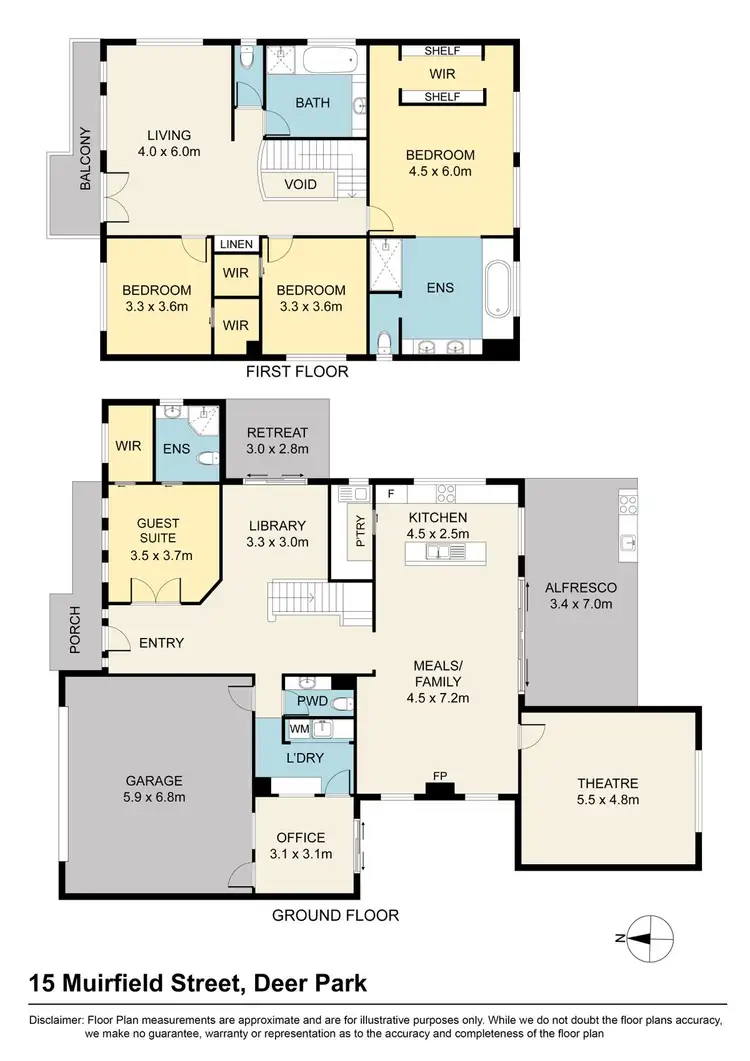 Floorplan of Homely house listing, 15 Muirfield Street, Deer Park VIC 3023