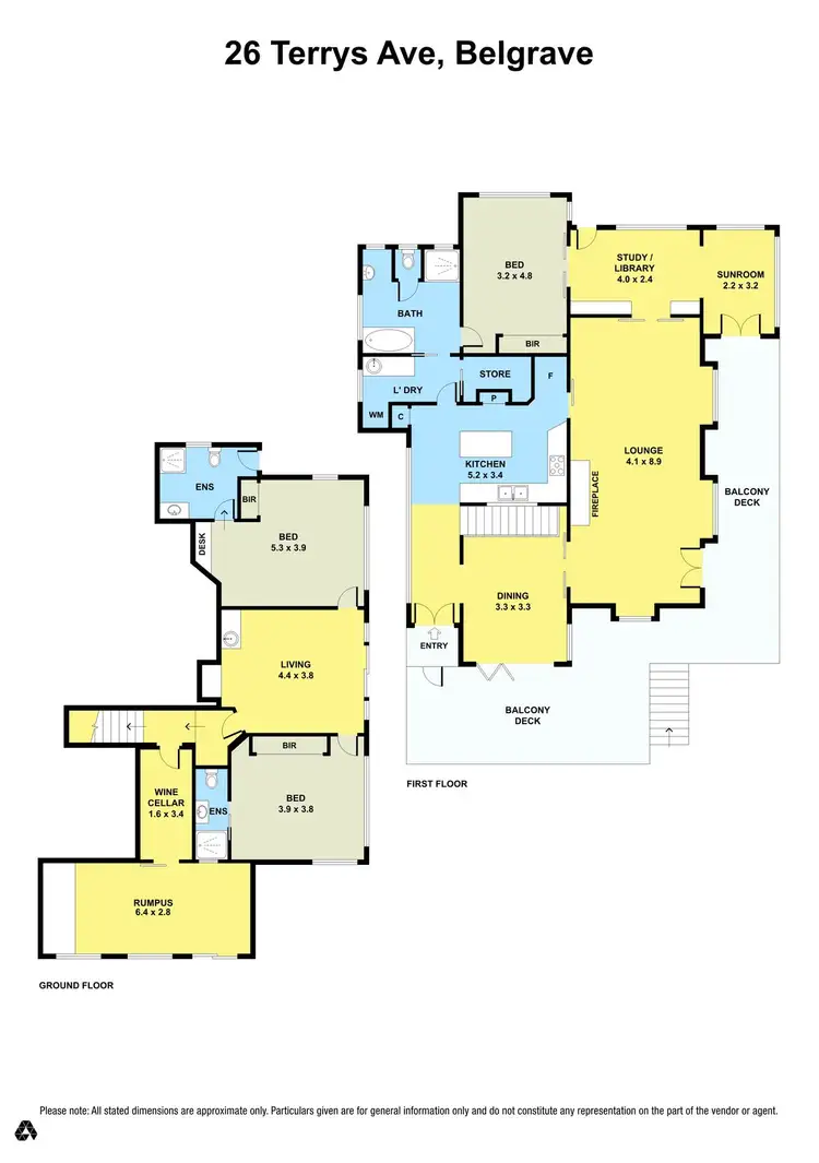 Floorplan of Homely house listing, 26 Terrys Avenue, Belgrave VIC 3160