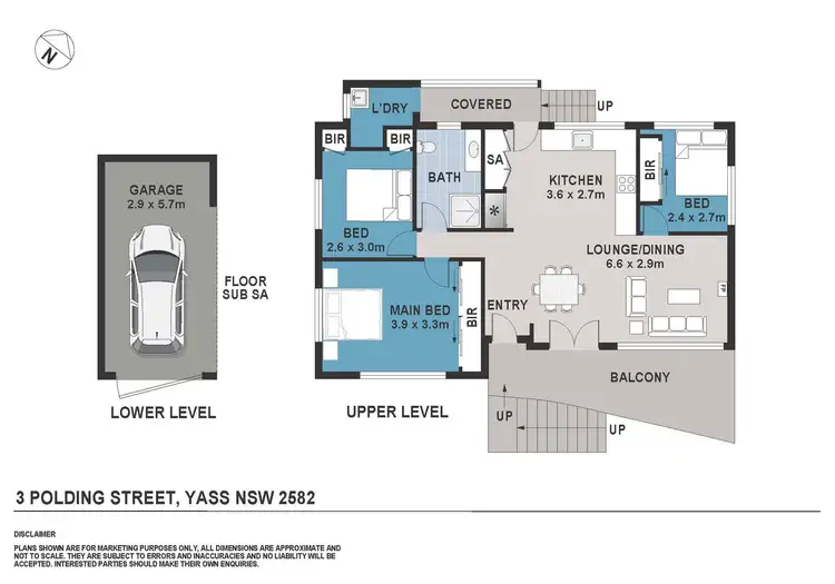 Floorplan of Homely house listing, 3 Polding Street, Yass NSW 2582
