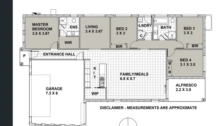 Floorplan of Homely house listing, 21 Renoir Avenue, Pakenham VIC 3810