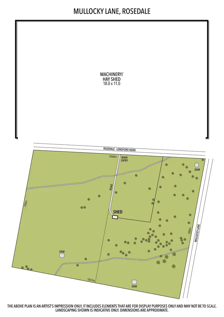 Floorplan of Homely rural property listing, Lot 52 Mullocky Lane, Rosedale VIC 3847