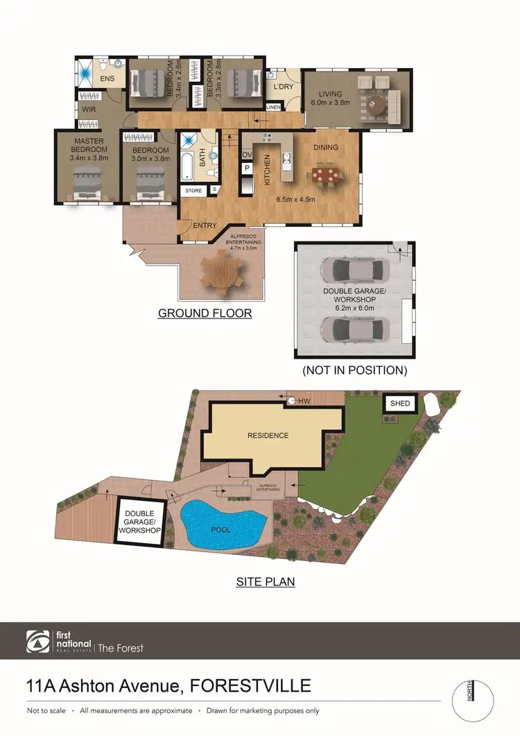 Floorplan of Homely house listing, 11A Ashton Avenue, Forestville NSW 2087
