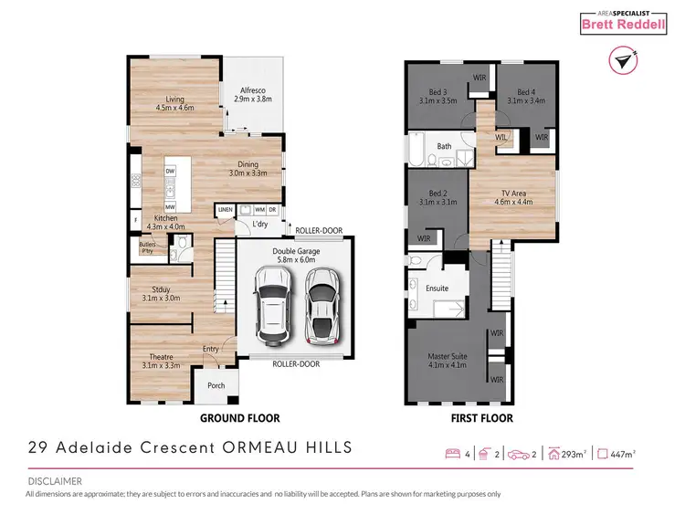 Floorplan of Homely house listing, 29 Adelaide Crescent, Ormeau Hills QLD 4208