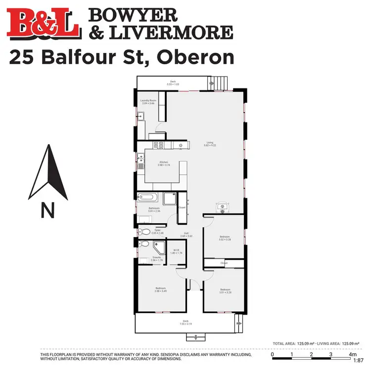 Floorplan of Homely house listing, 25 Balfour St, Oberon NSW 2787