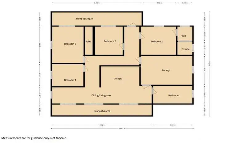 Floorplan of Homely house listing, 14 East Parade, Deloraine TAS 7304