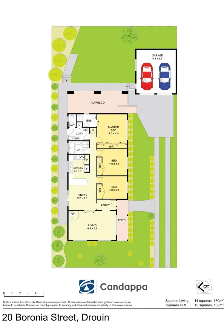 Floorplan of Homely house listing, 20 Boronia Street, Drouin VIC 3818