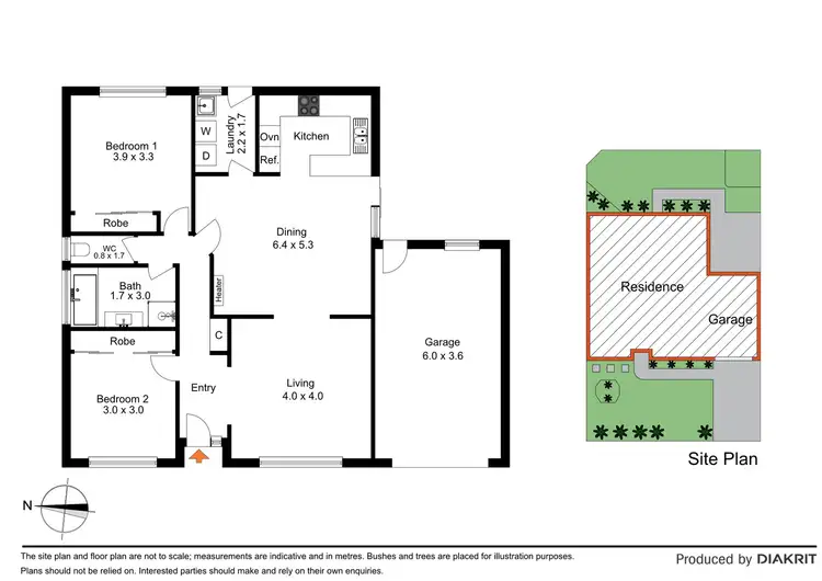 Floorplan of Homely house listing, 1/169 Gap Road, Sunbury VIC 3429