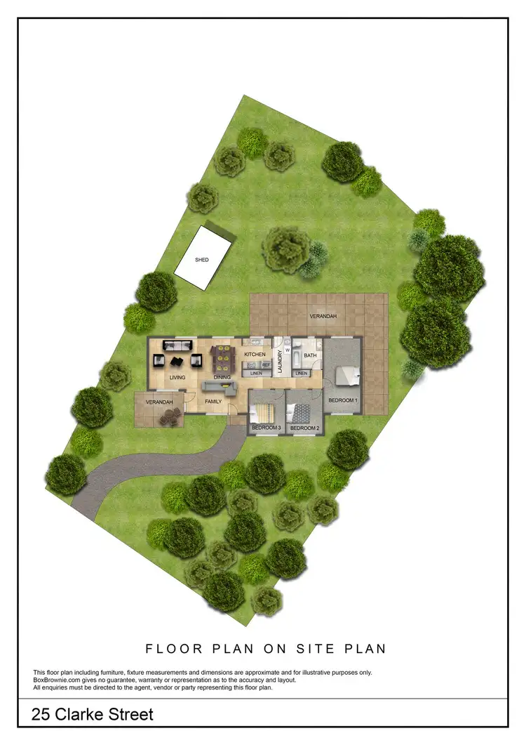 Floorplan of Homely house listing, 25 Clarke Street, Araluen NT 870