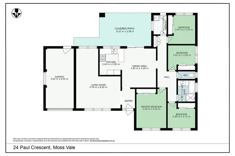 Floorplan of Homely house listing, 24 Paul Crescent, Moss Vale NSW 2577