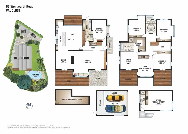 Floorplan of Homely house listing, 67 Wentworth Road, Vaucluse NSW 2030