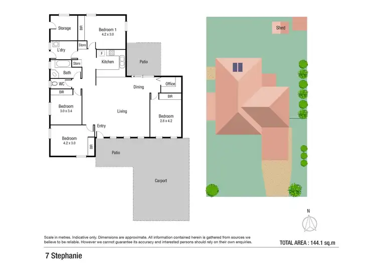 Floorplan of Homely house listing, 7 Stephanie Street, Rasmussen QLD 4815