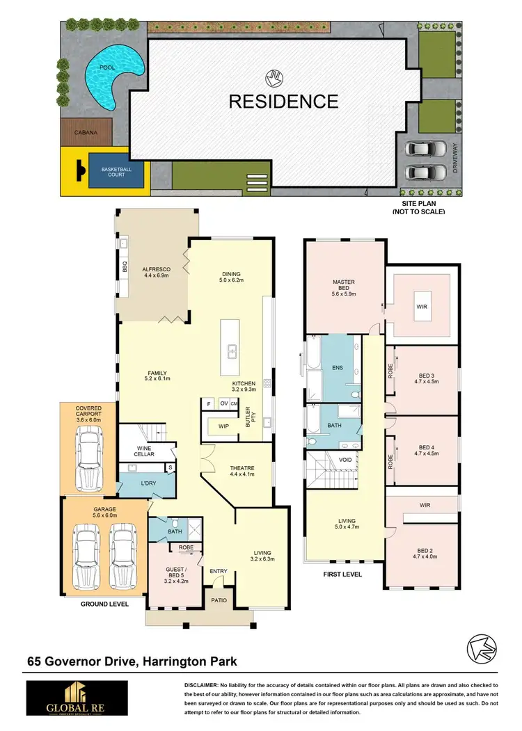 Floorplan of Homely house listing, 65 Governor Drive, Harrington Park NSW 2567
