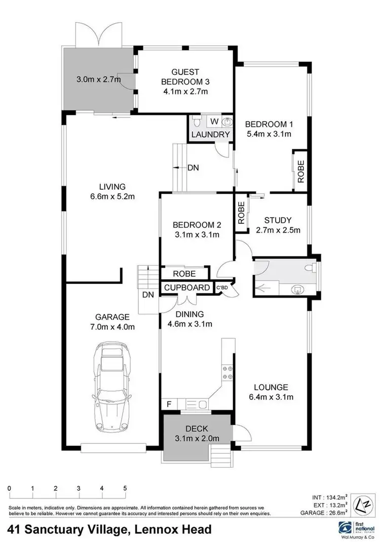 Floorplan of Homely house listing, 41/502 Ross Lane, Lennox Head NSW 2478