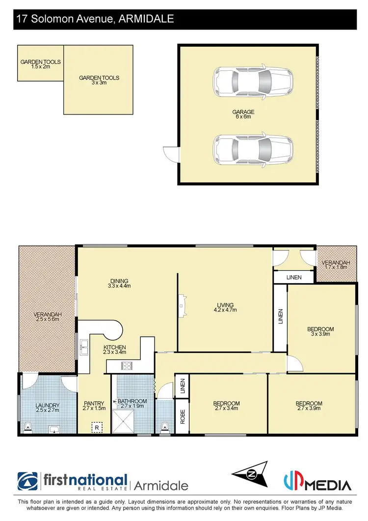 Floorplan of Homely house listing, 17 Solomon Avenue, Armidale NSW 2350