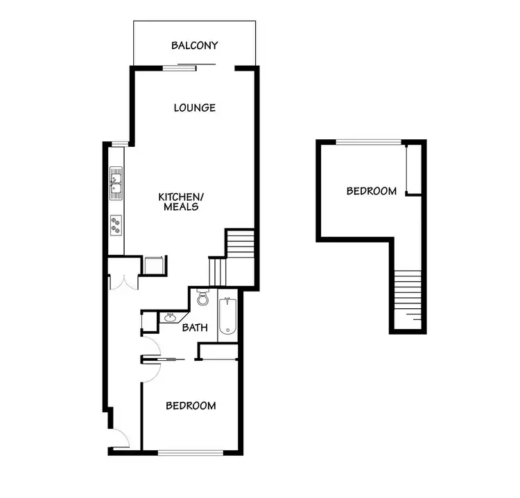 Floorplan of Homely apartment listing, 5/689 Mount Alexander Road, Moonee Ponds VIC 3039