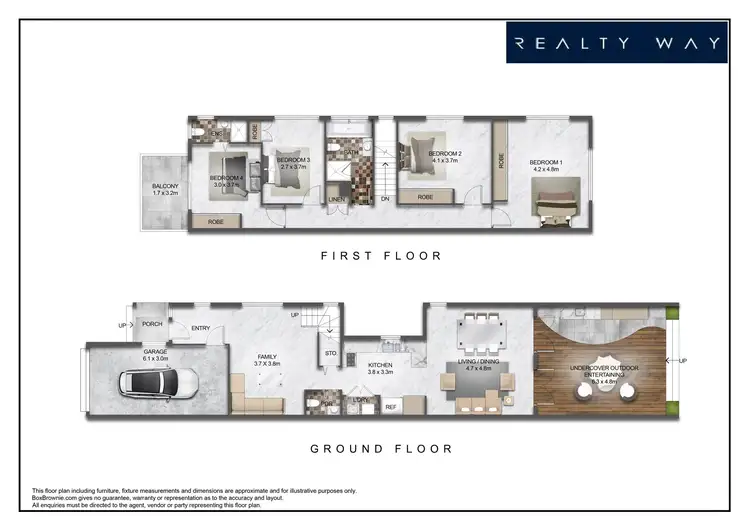 Floorplan of Homely semi-detached listing, 1/49A Preddys Road, Bexley NSW 2207