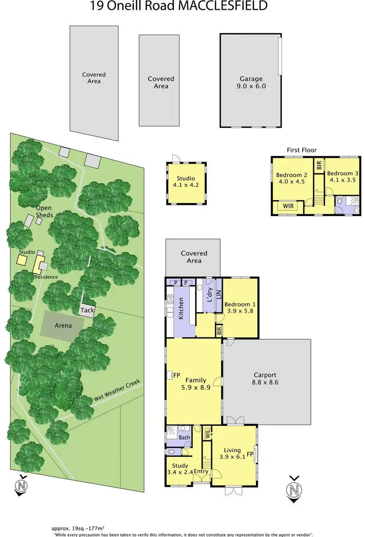 Floorplan of Homely house listing, 19 Oneill Road, Macclesfield VIC 3782
