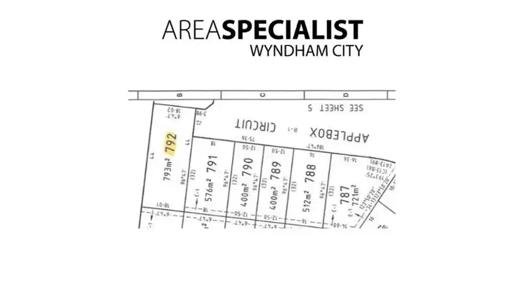 Floorplan of Homely land listing, 13 Applebox Circuit, Point Cook VIC 3030