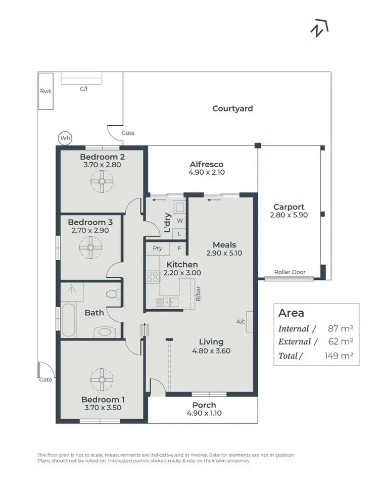 Floorplan of Homely house listing, 2/19 Harrow Road, Brahma Lodge SA 5109