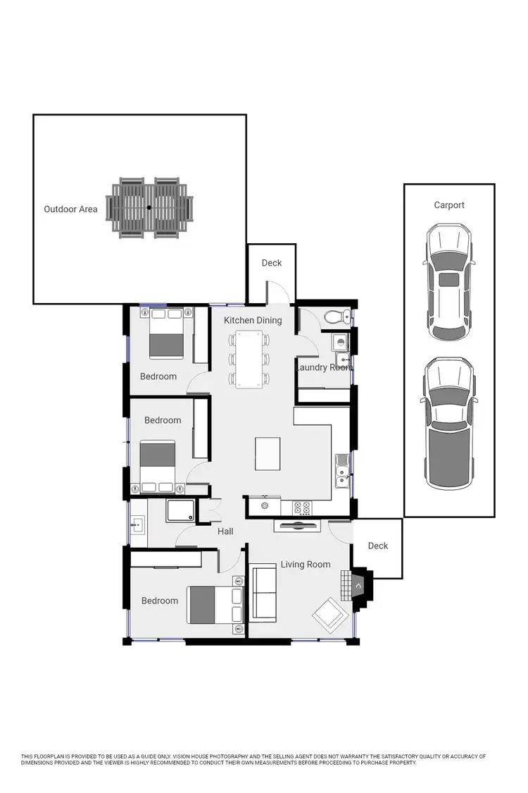 Floorplan of Homely house listing, 11 Railway Avenue, Merbein VIC 3505