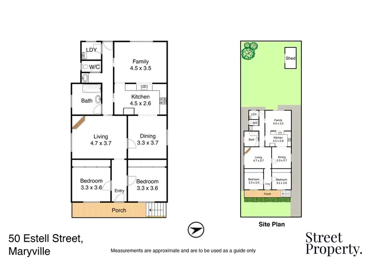 Floorplan of Homely house listing, 50 Estell Street, Maryville NSW 2293