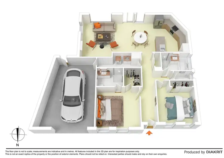 Floorplan of Homely house listing, 26 Trott Street, Sunbury VIC 3429