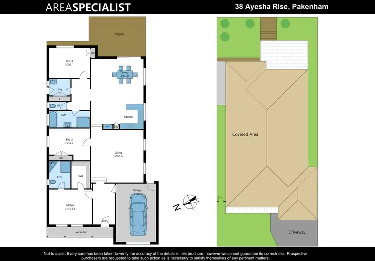 Floorplan of Homely house listing, 38 Ayesha Rise, Pakenham VIC 3810