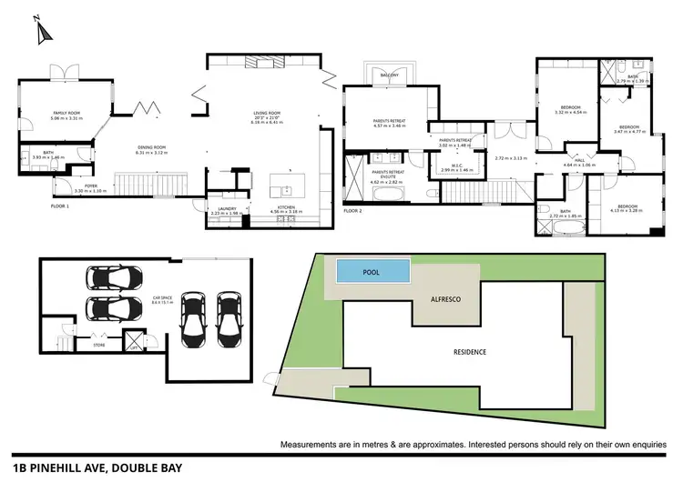 Floorplan of Homely house listing, 1B Pinehill Avenue, Double Bay NSW 2028