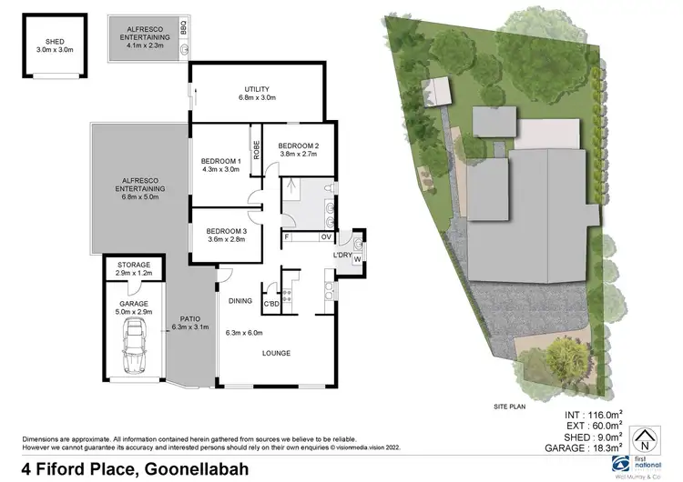 Floorplan of Homely house listing, 4 Fiford Avenue, Goonellabah NSW 2480