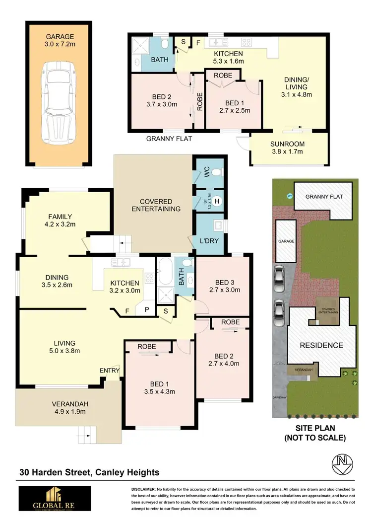 Floorplan of Homely house listing, 30 Harden St, Canley Heights NSW 2166