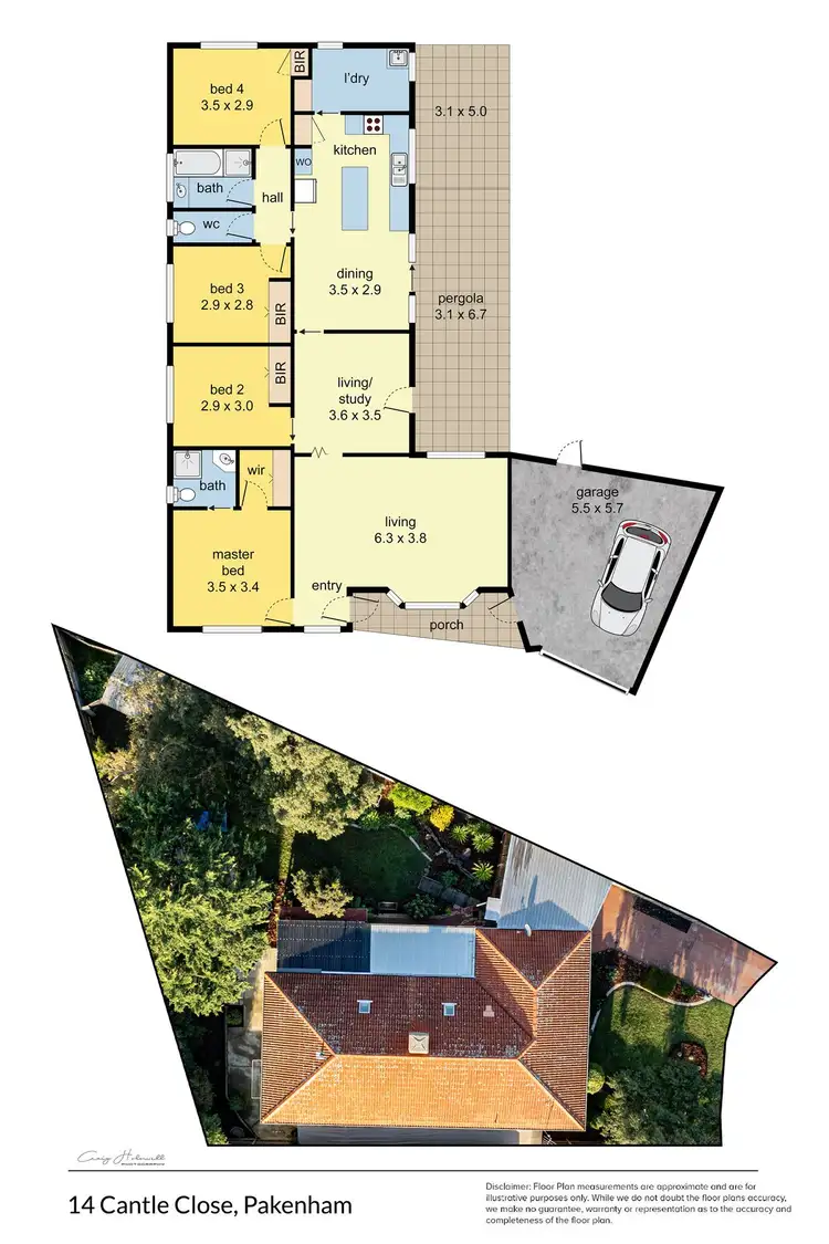 Floorplan of Homely house listing, 2/3 Cantle Close, Pakenham VIC 3810