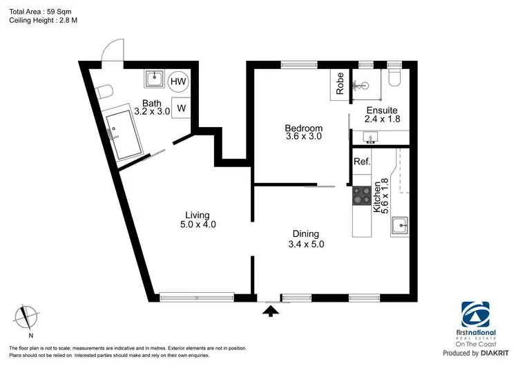 Floorplan of Homely apartment listing, 2/29 Peninsular Drive, Surfers Paradise QLD 4217